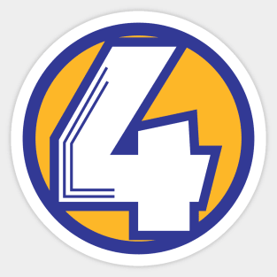 Channel 4 News Logo Anchorman Sticker